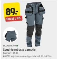 Spodnie robocze damskie Bluewear