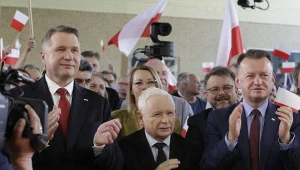 Przemysław Czarnek, Jarosław Kaczyński i Mariusz Błaszczak
