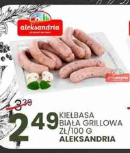 Kiełbasa grillowa Aleksandria
