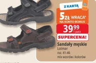 Чоловічі босоніжки Lotmar