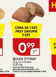Bułka żytnia La Lorraine