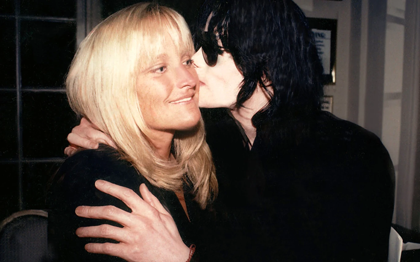 Debbie Rowe z Michaelem Jacksonem