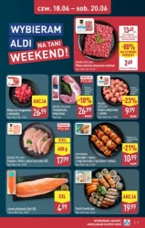 Na tani weekend - Aldi