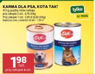 Karma dla zwierząt Tak!