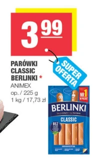 Parówki Berlinki