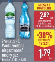 Woda źródlana Żywiec zdrój