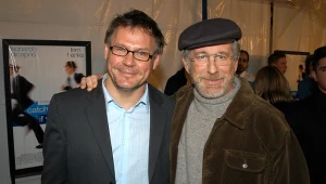 Janusz Kamiński i Steven Spielberg w 2002