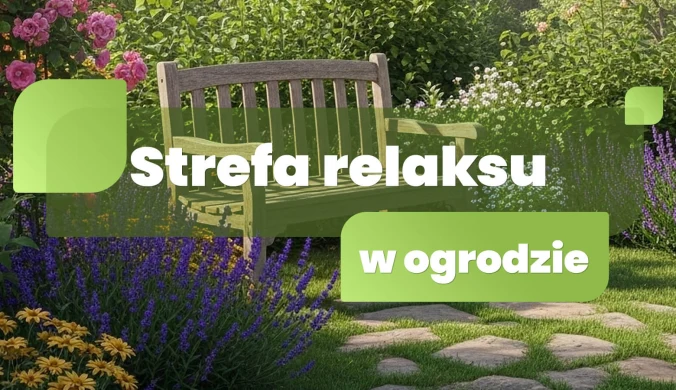 Strefa relaksu w ogrodzie