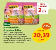 Ściółka dla małych zwierząt Multifit