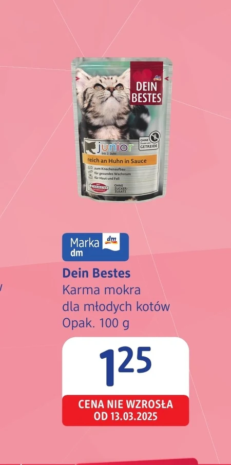 Вологий корм для котів Dein Bestes