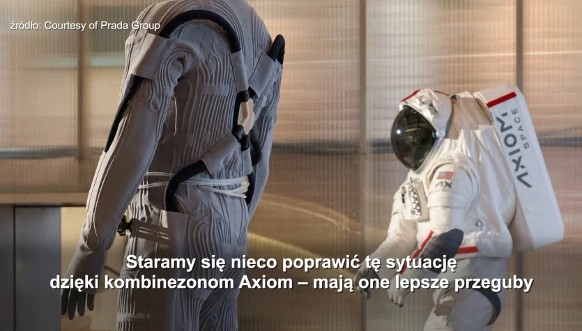 Astronauci ubierają się u Prady. Skafandry nowej generacji 