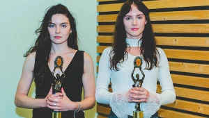 Martyna Byczkowska i Kaja Zalewska za swój film "La petite mort" dostały na festiwalu "Młodzi i Film" m.in. Nagrodę Dziennikarzy, fot. Sylwia Olszewska Fotografia