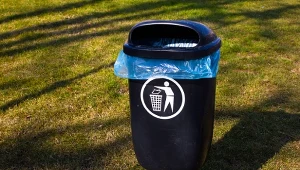 Do publicznych koszy na śmieci nie wolno wyrzucać domowych śmieci. Samorządy ostrzegają przed taką praktyką. Kara to 500 zł