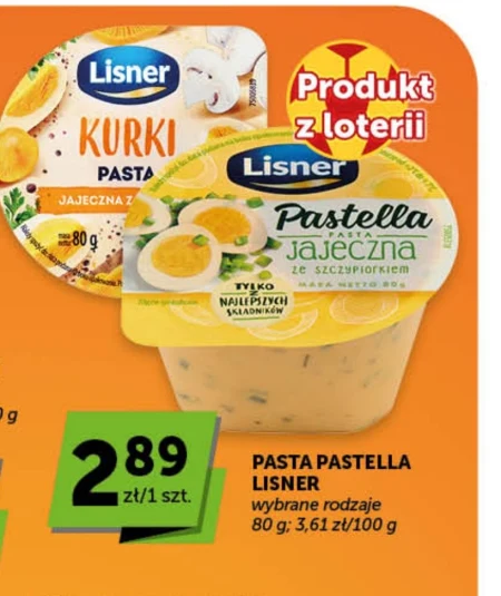 Яєчна паста Lisner