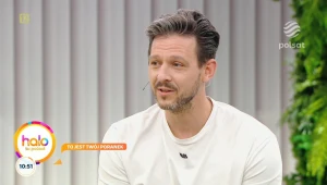 Mateusz Kmiecik w "halo tu polsat". O aktorstwie i rodzinie