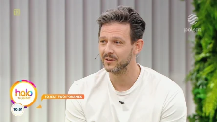 Mateusz Kmiecik w "halo tu polsat". O aktorstwie i rodzinie