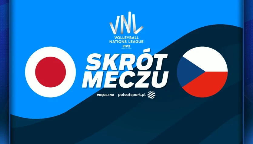 Liga Narodów. Japonia - Czechy. Skrót meczu. WIDEO