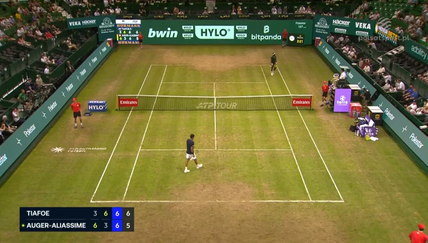 Felix Auger-Aliassime - Frances Tiafoe. Skrót meczu. WIDEO