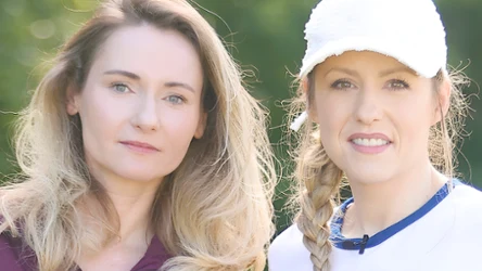 Zuzanna Grabowska i Agata Wątróbska w "halo tu polsat"