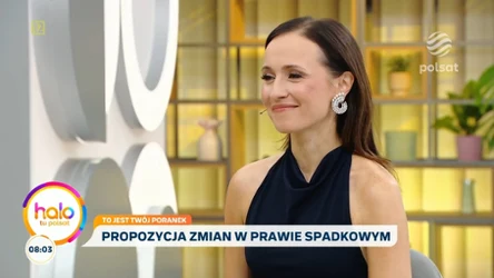 Zmiany w prawie spadkowym. Iga Parada-Kaszewiak wyjaśnia w "halo tu polsat"