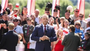Karol Nawrocki podczas wizyty na Śląsku skomentował swoją decyzję o odebraniu Wołodymirowi Zełenskiemu Orderu Orła Białego