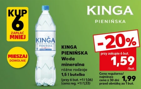 Мінеральна вода Kinga