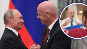Szef FIFA wywołał skandal. "Magiczna chwila" Rosjan. Wspomnieli o Polakach
