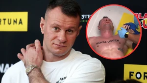 W kółku: Arkadiusz Wrzosek po poddaniu, 20.06.2026 r.