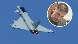 Niemieccy piloci uczcili pamięć Macieja "Slaba" Krakowiana podczas pokazów w Lesznie.