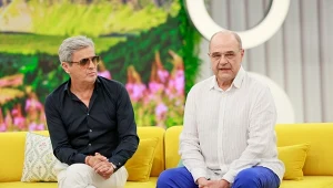 Piotr Polk i Cezary Żak w programie "halo tu polsat"