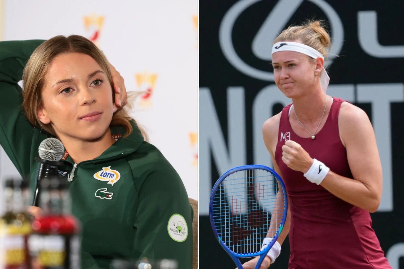 Maja Chwalińska i Marie Bouzkova Maja Chwalińska i Marie Bouzkova