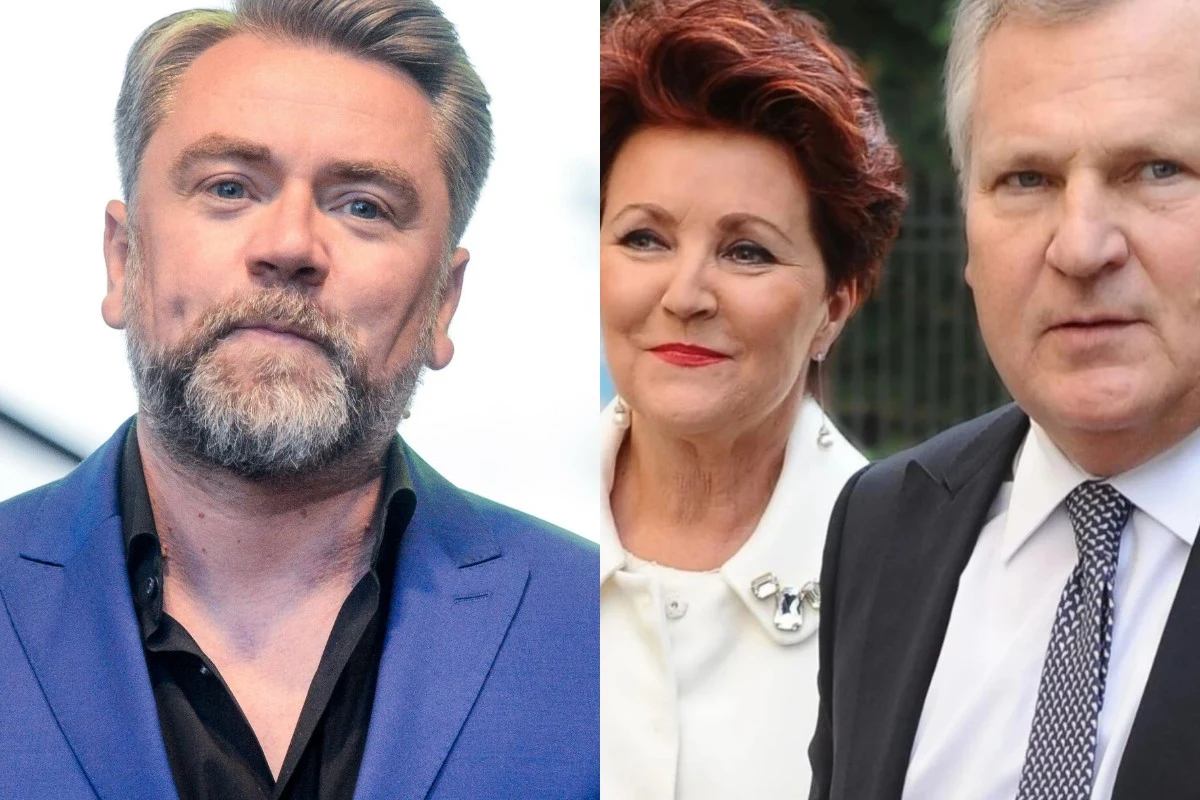 Kuba Badach oraz Jolanta i Aleksander Kwaśniewscy Aleksander Kwaśniewski, Jolanta Kwaśniewska oraz Kuba Badach na zdjęciu.