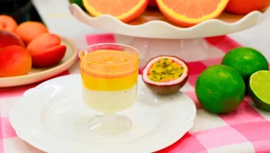 Panna cotta z mango