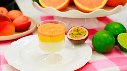 Panna cotta z mango