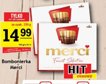 Шоколадна коробка Merci