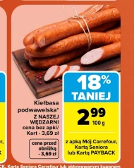 Kiełbasa podwawelska Carrefour