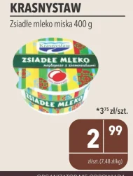Zsiadłe mleko Krasnystaw