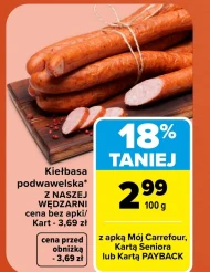 Kiełbasa podwawelska Z Naszej Wędzarni