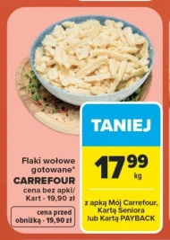 Flaki wołowe Carrefour