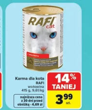 Karma dla kota Rafi