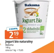 Jogurt naturalny Bakoma