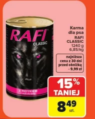 Karma dla psa Rafi