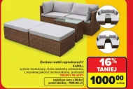 Zestaw mebli ogrodowych Kamill