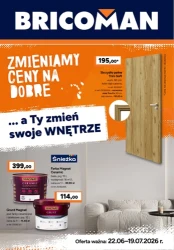 Zmieniamy ceny na dobre - Bricoman