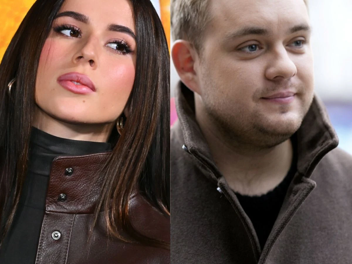 Roksana Węgiel, Kevin Mglej Roksana Węgiel i Kevin Mglej w ciemnych strojach. Kobieta ma długie proste włosy, mężczyzna jasne włosy i krótki zarost.