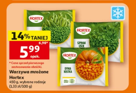 Заморожені овочі Hortex