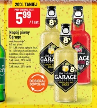 Napój piwny Garage