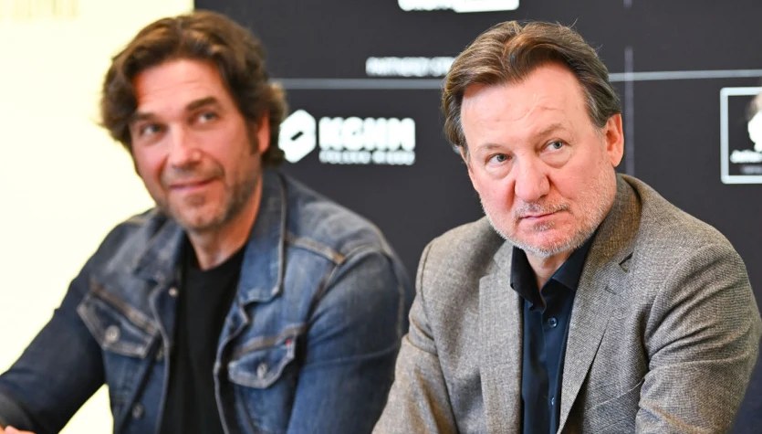 Marcin Dorociński i Robert Więckiewicz