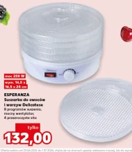 Suszarka do żywności Esperanza