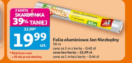 Алюмінієва фольга Jan Niezbędny